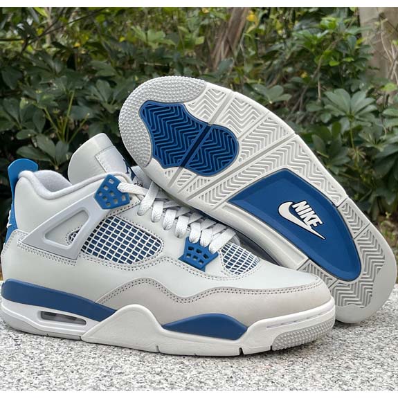 Air Jordan 4 “Military Blue” Sneakers    FV5029-141 - PerfectKickZ