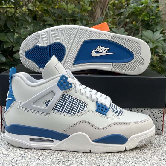 Air Jordan 4 “Military Blue” Sneakers    FV5029-141 - PerfectKickZ