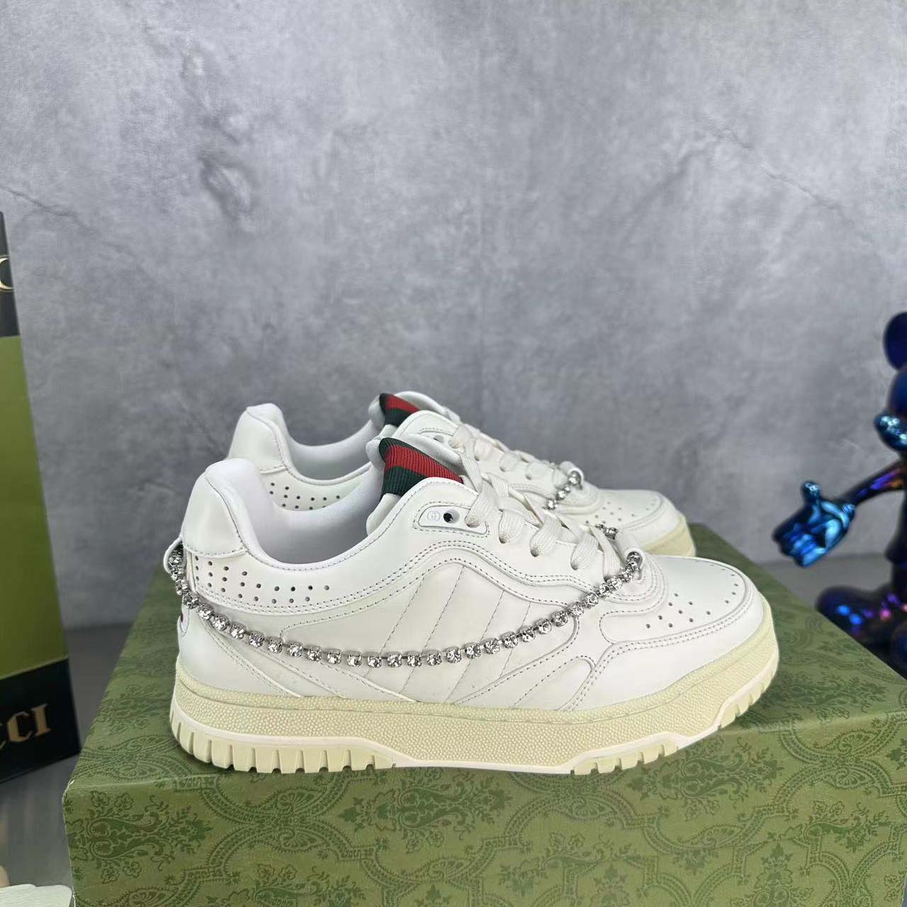 Gucci Women's Gucci Re-Web Sneaker - PerfectKickZ