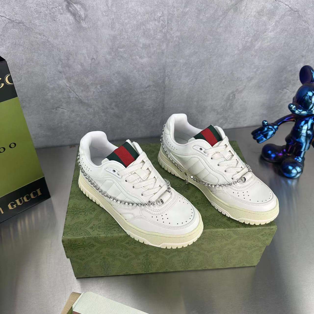 Gucci Women's Gucci Re-Web Sneaker - PerfectKickZ