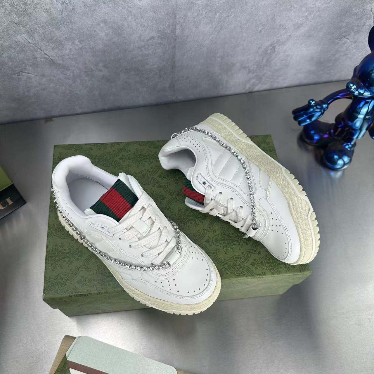 Gucci Women's Gucci Re-Web Sneaker - PerfectKickZ