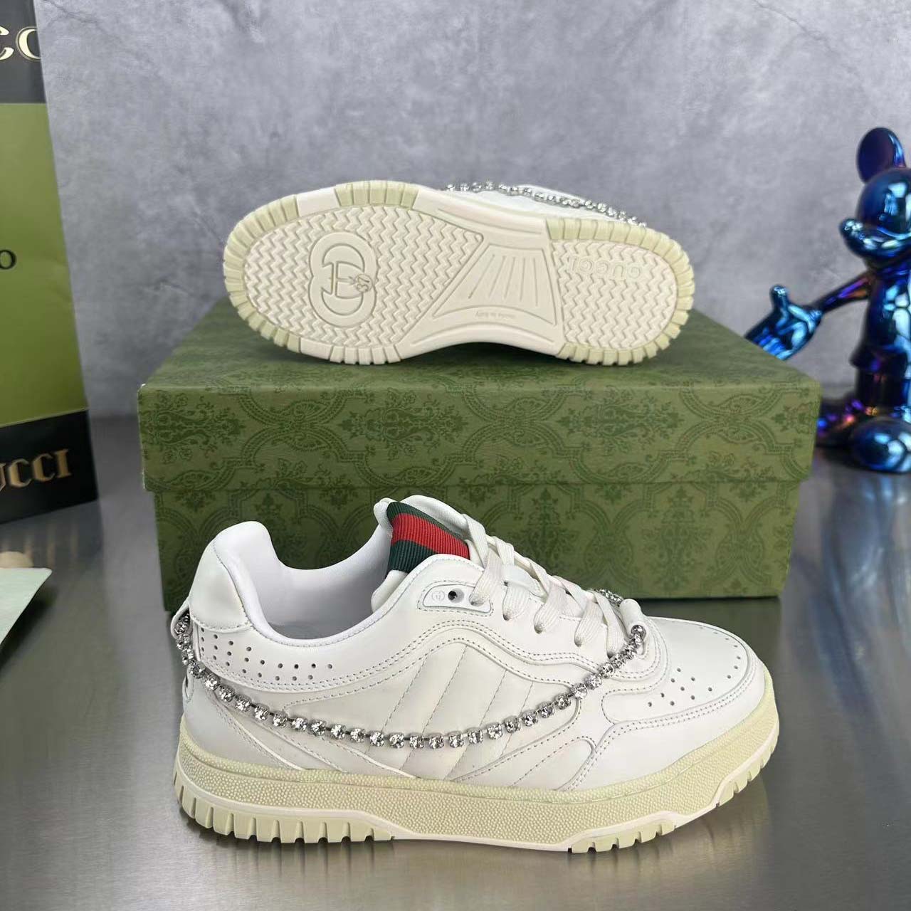 Gucci Women's Gucci Re-Web Sneaker - PerfectKickZ