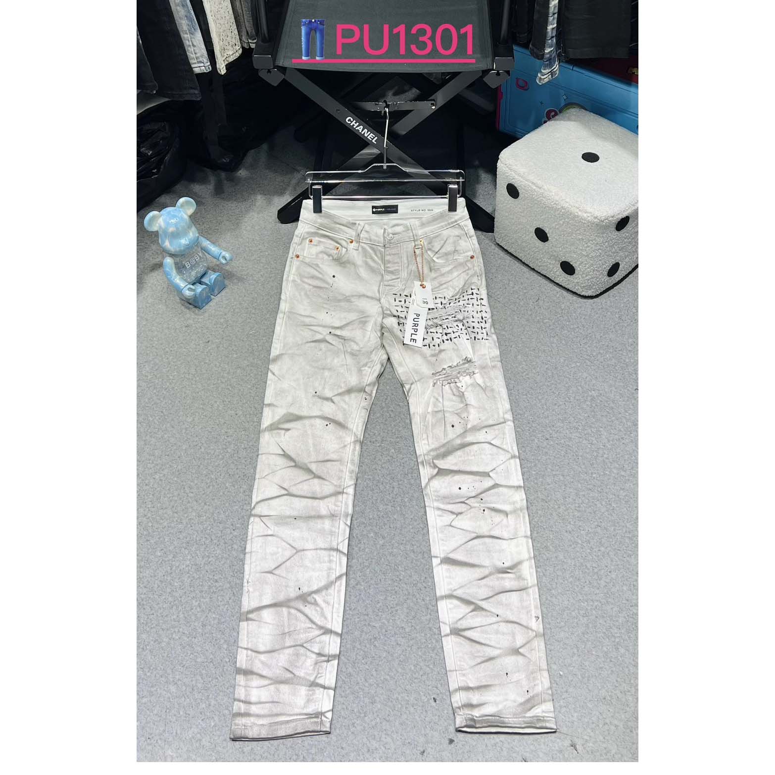 Purple-Brand Jeans   PU1301 - PerfectKickZ