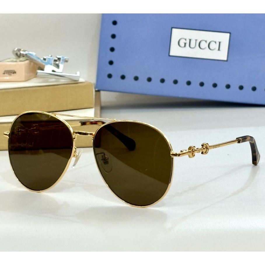Gucci Aviator Sunglasses    GG1698S - PerfectKickZ
