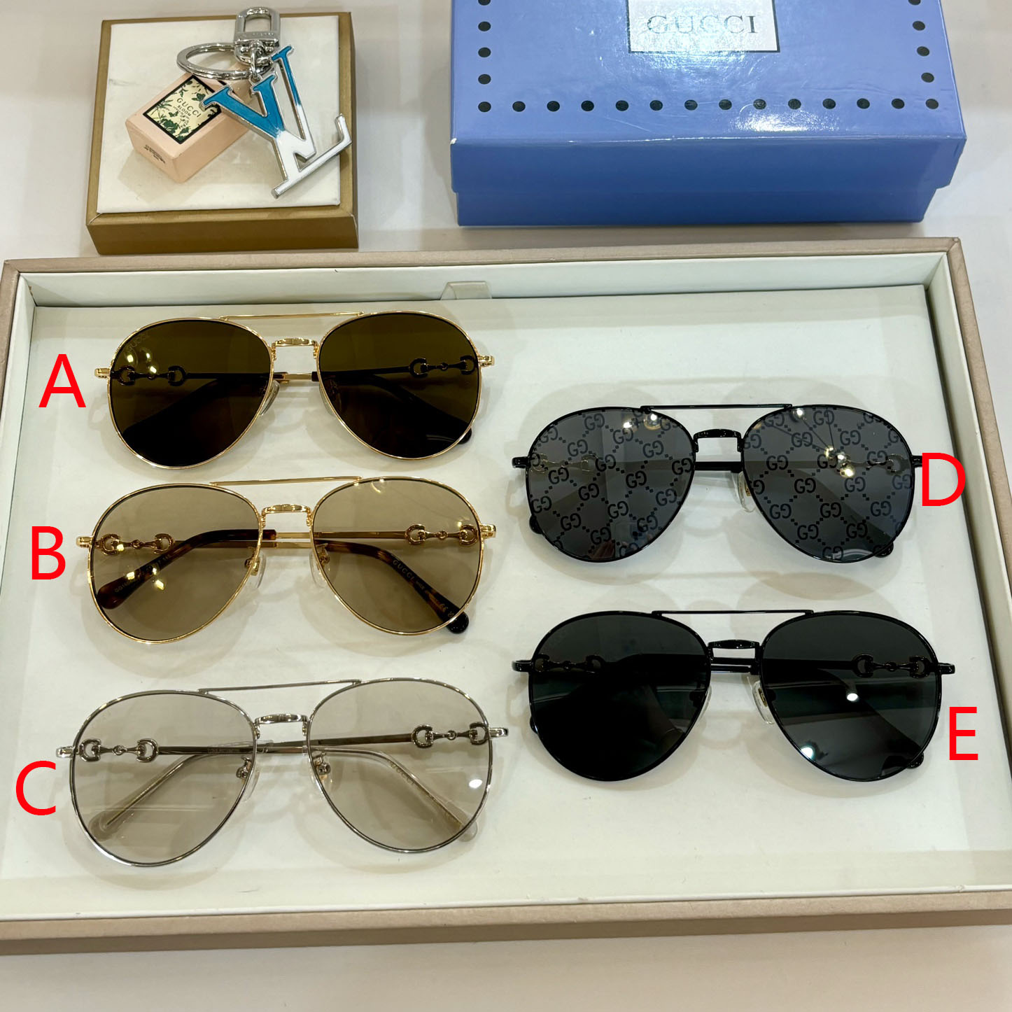 Gucci Aviator Sunglasses    GG1698S - PerfectKickZ
