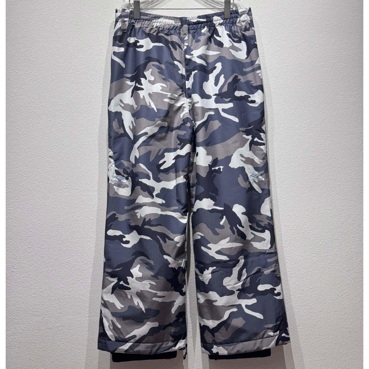 Balenciaga Ski Straight Pants In Grey - PerfectKickZ