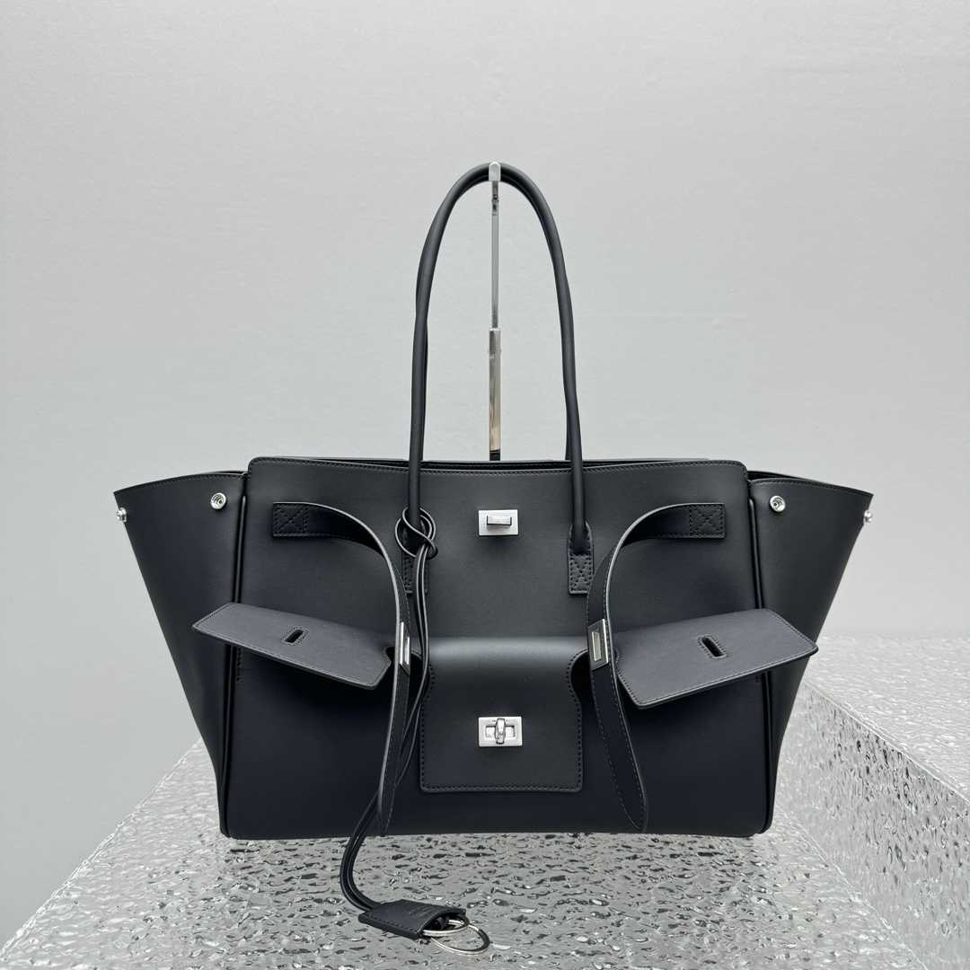 Balenciaga Bel Air Small Carry All Bag in black - PerfectKickZ