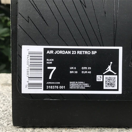 Jordan Air Jordan 23 Black Stealth Sneaker    318376-001  - PerfectKickZ