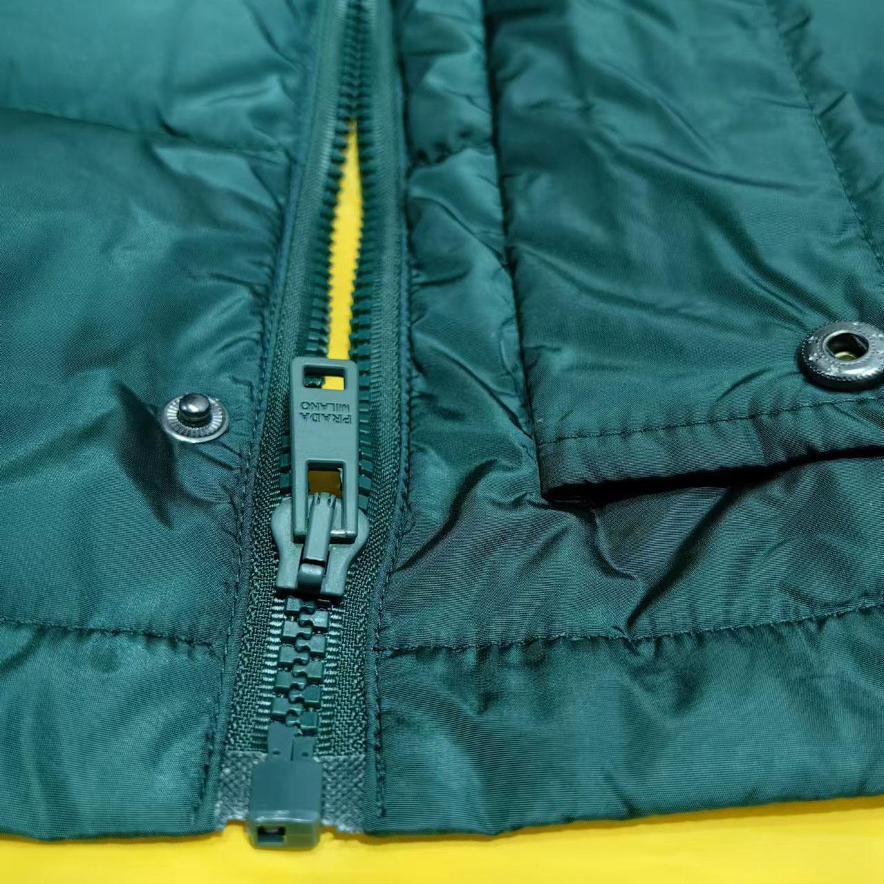 Prada Cropped Re-Nylon Down Jacket - PerfectKickZ