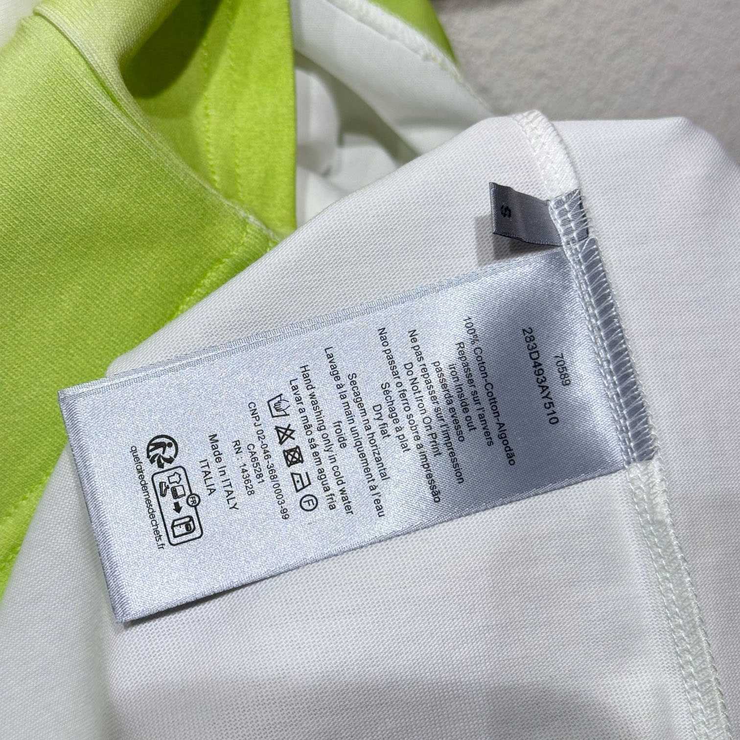 Dior Cotton T-Shirt - PerfectKickZ