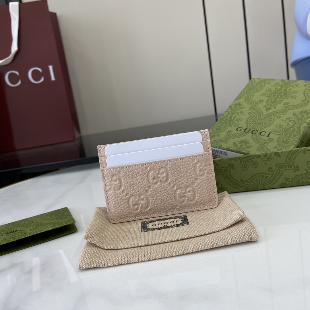 Gucci GG Emblem Card Case  - PerfectKickZ