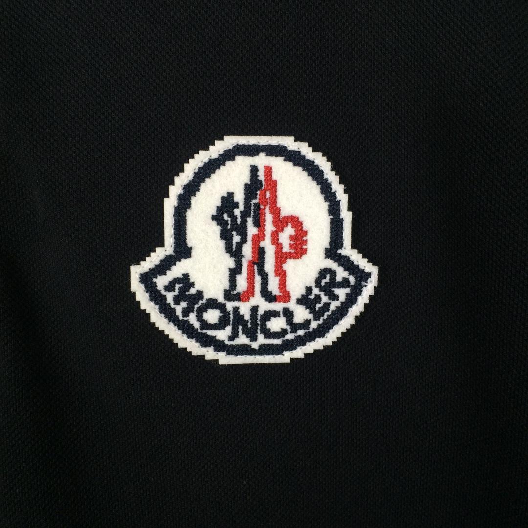 Moncler Logo Cotton Polo Shirt - PerfectKickZ