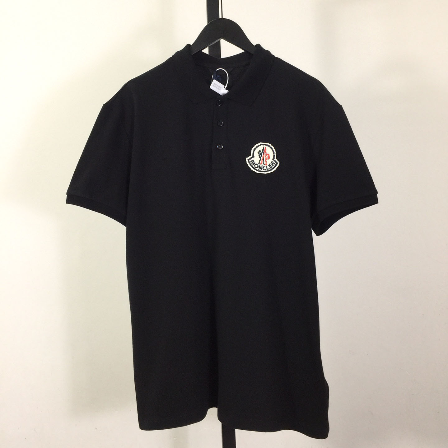 Moncler Logo Cotton Polo Shirt - PerfectKickZ