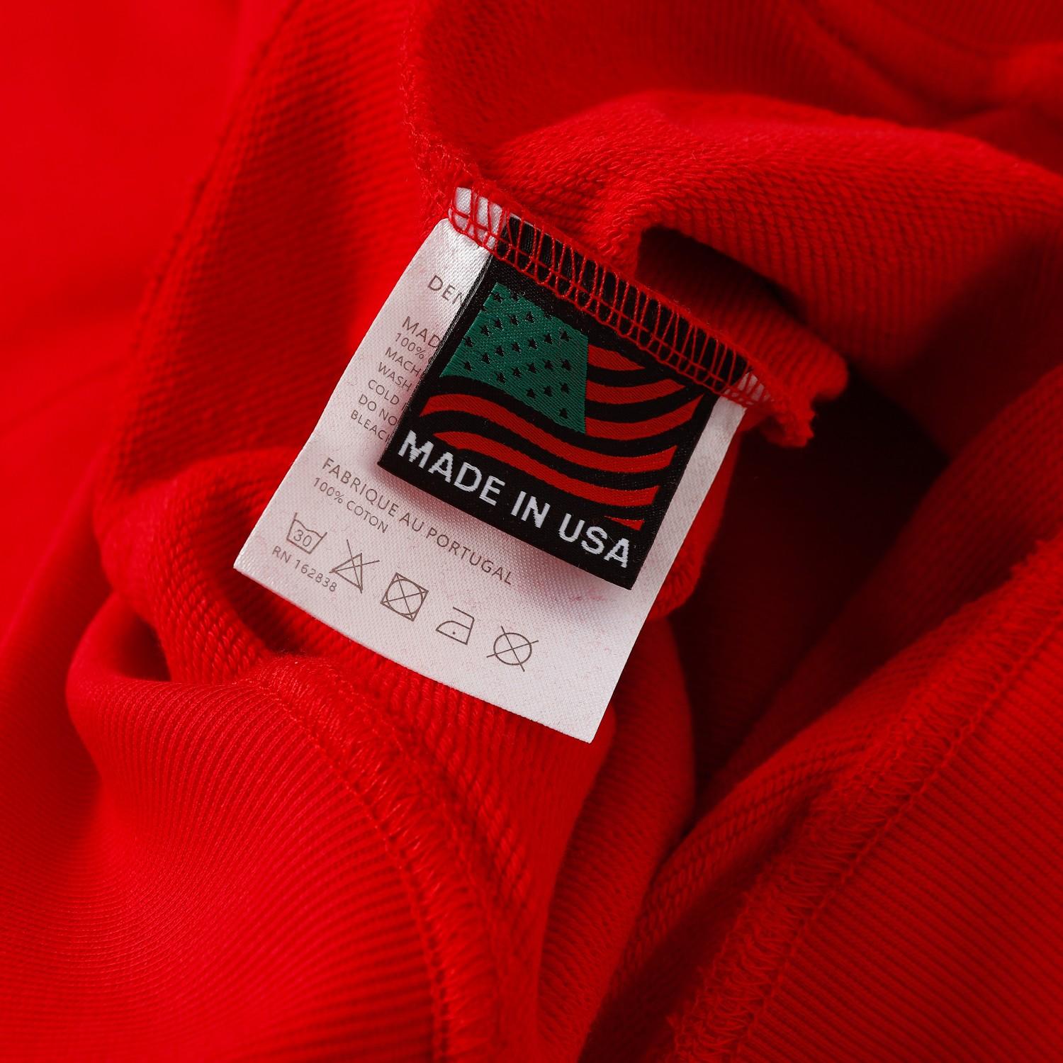 Denim Tears Cactus Tears Wreath Hoodie Red - PerfectKickZ