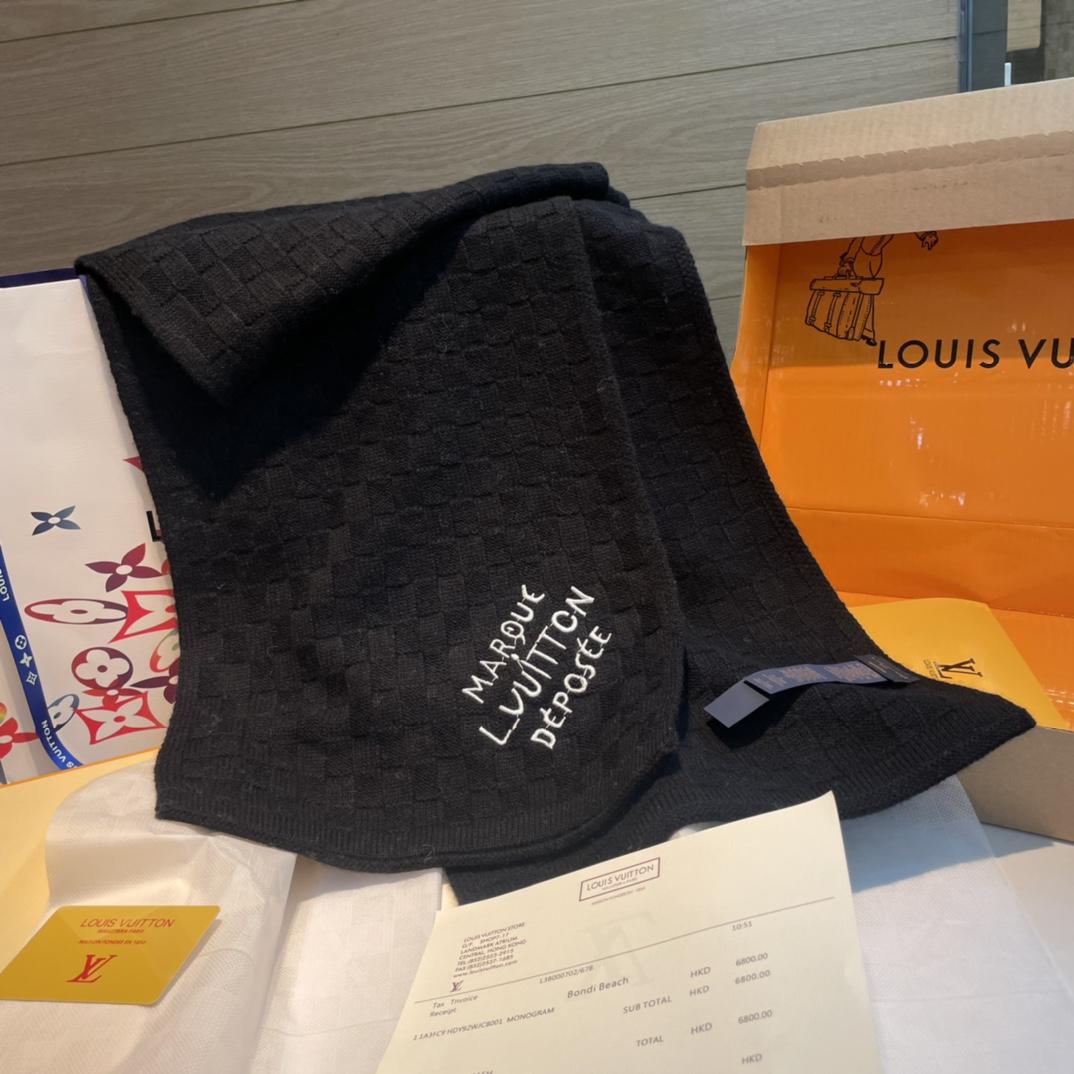 Louis Vuitton Damier Snug Scarf  M90841 - PerfectKickZ