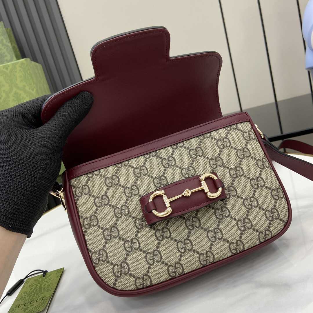 Gucci Horsebit 1955 Soft Mini Shoulder Bag - PerfectKickZ