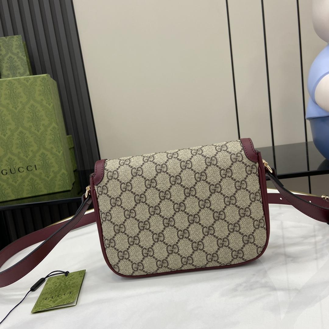 Gucci Horsebit 1955 Soft Mini Shoulder Bag - PerfectKickZ