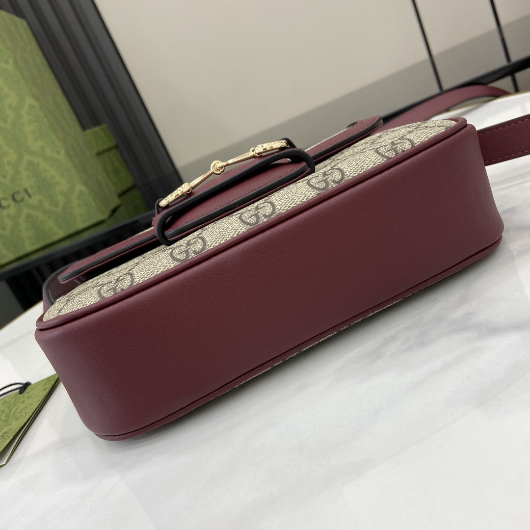 Gucci Horsebit 1955 Soft Mini Shoulder Bag - PerfectKickZ