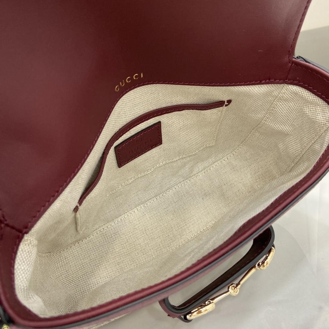 Gucci Horsebit 1955 Soft Mini Shoulder Bag - PerfectKickZ