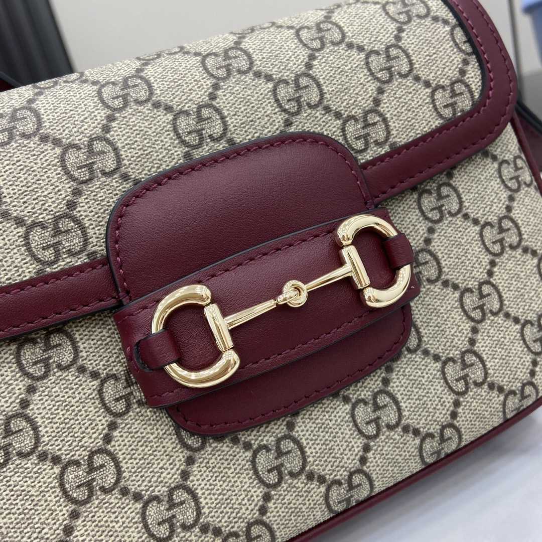 Gucci Horsebit 1955 Soft Mini Shoulder Bag - PerfectKickZ