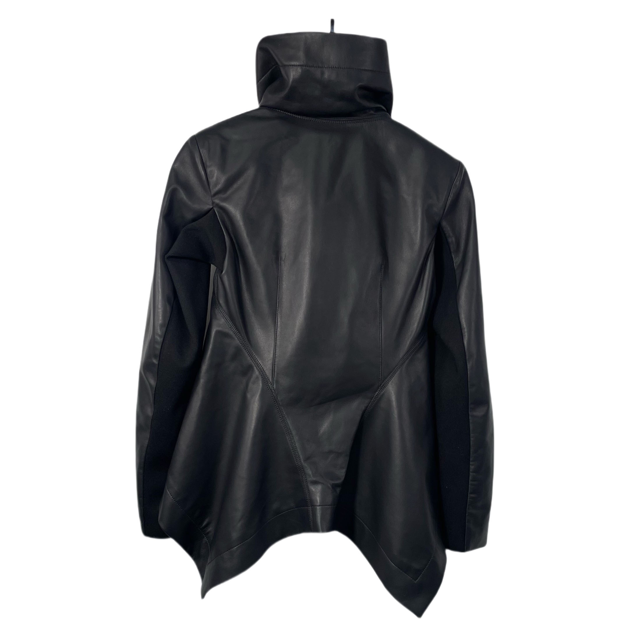 Rick Owens SS25 Hollywood Naska Biker In Black - PerfectKickZ