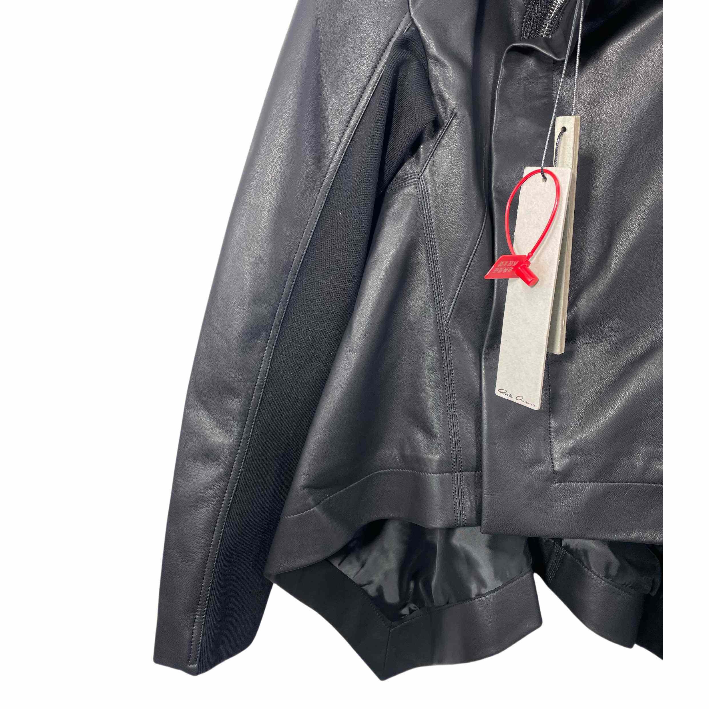 Rick Owens SS25 Hollywood Naska Biker In Black - PerfectKickZ