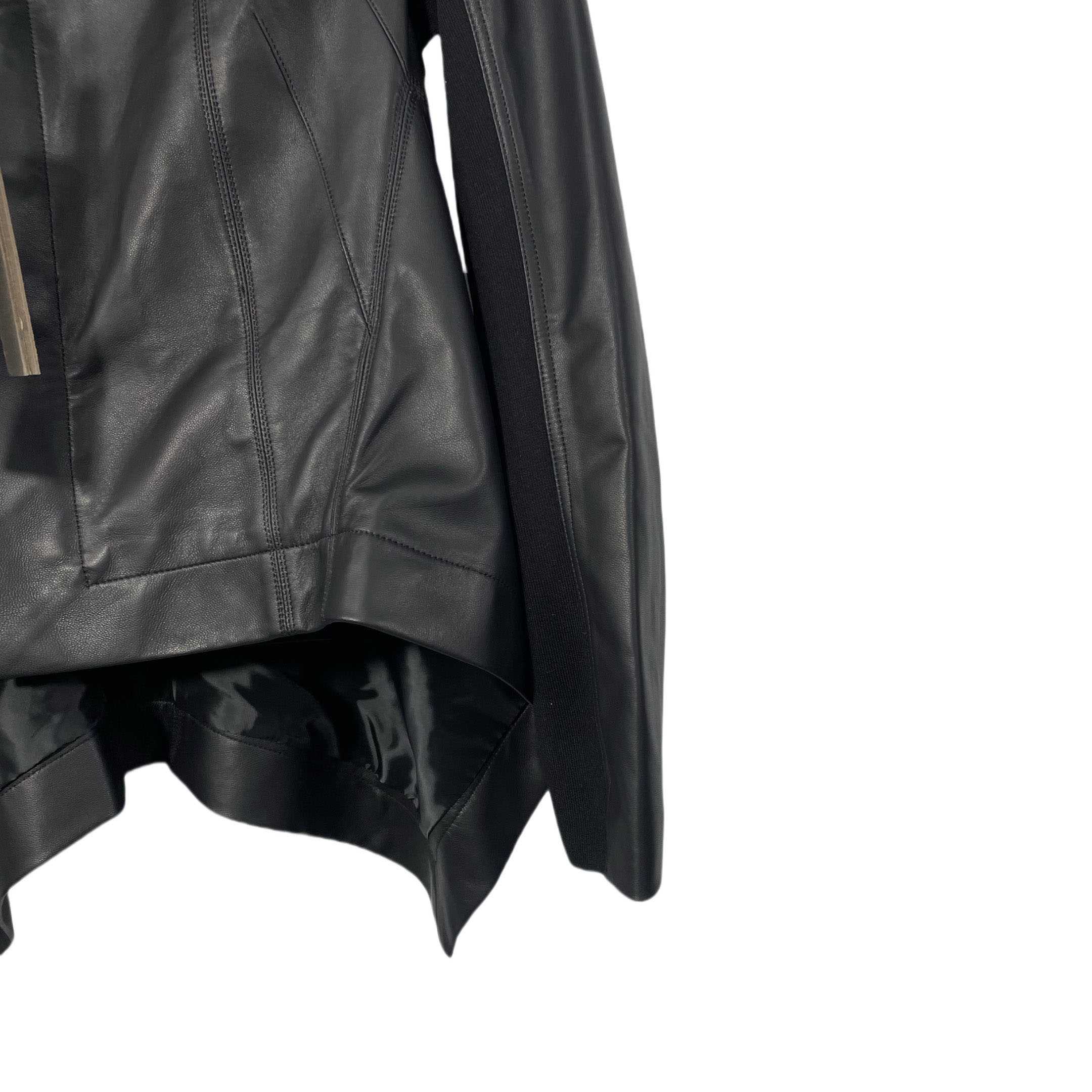 Rick Owens SS25 Hollywood Naska Biker In Black - PerfectKickZ
