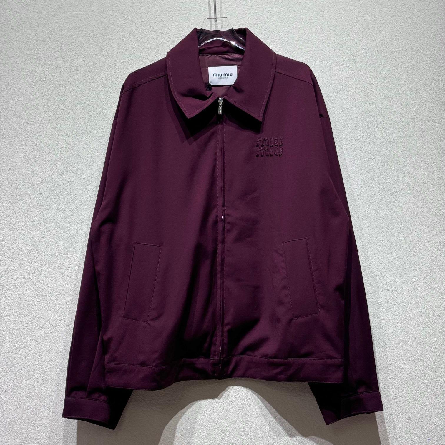 Miu Miu Mohair Blouson Jacket - PerfectKickZ