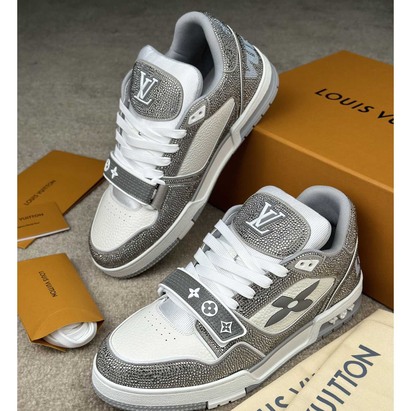 Louis Vuitton LV Trainer Sneaker   - PerfectKickZ