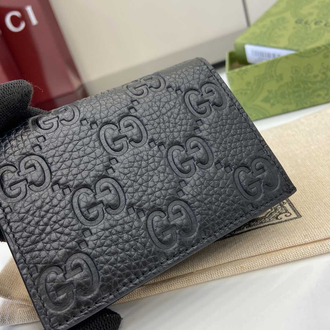 Gucci GG Emblem Mini Wallet - PerfectKickZ