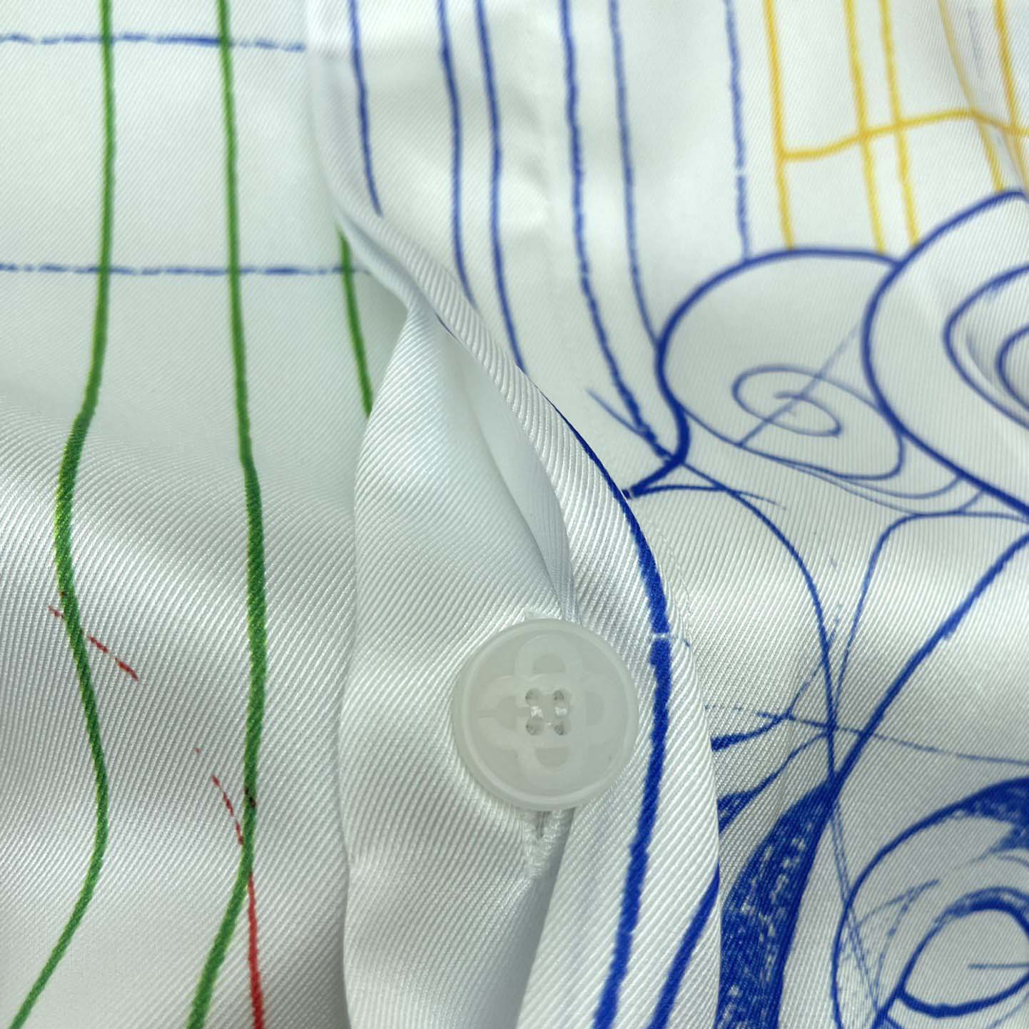 Casablanca Silk Cuban Shirt     CA3513 - PerfectKickZ
