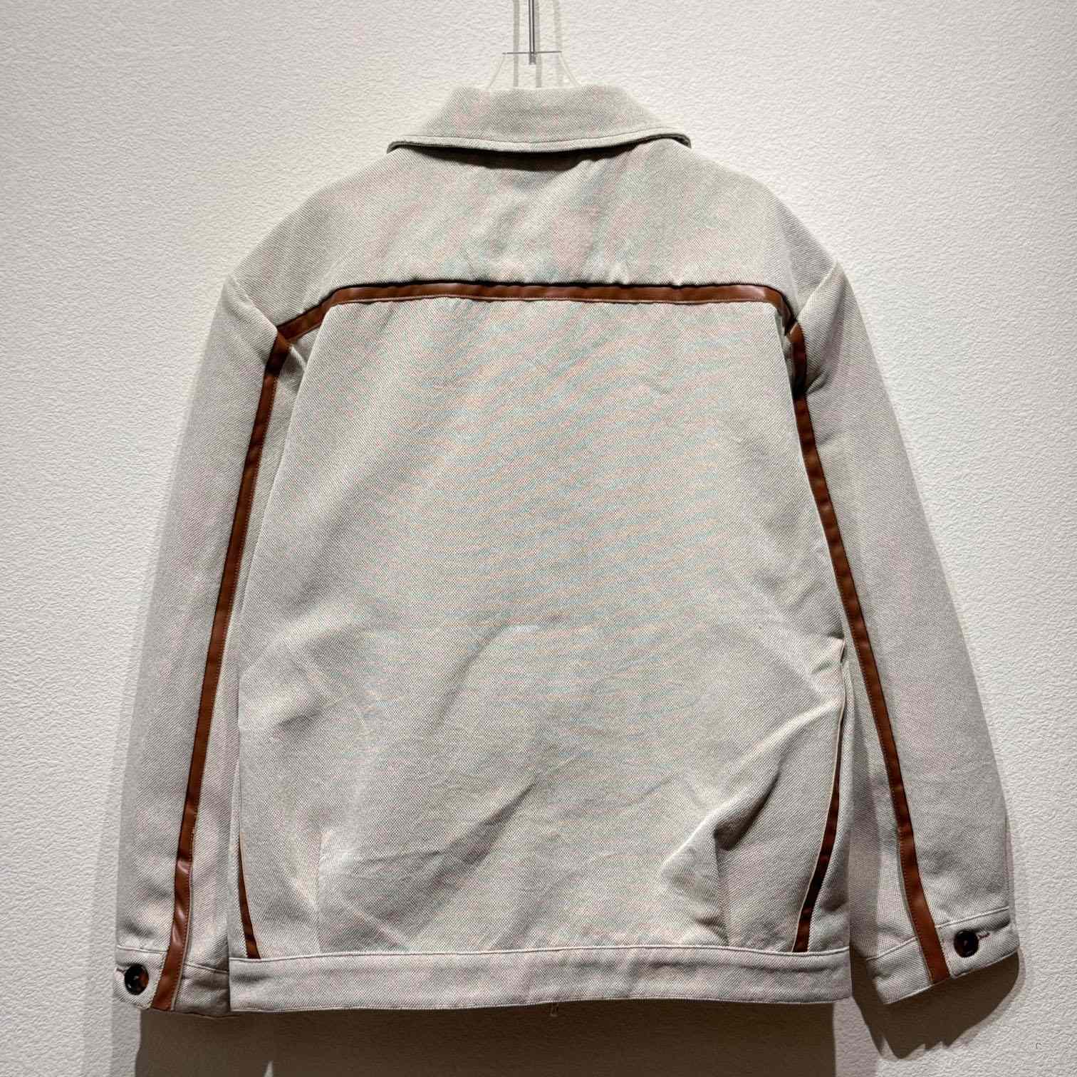 Miu Miu Jacquard Canvas Blouson Jacket - 