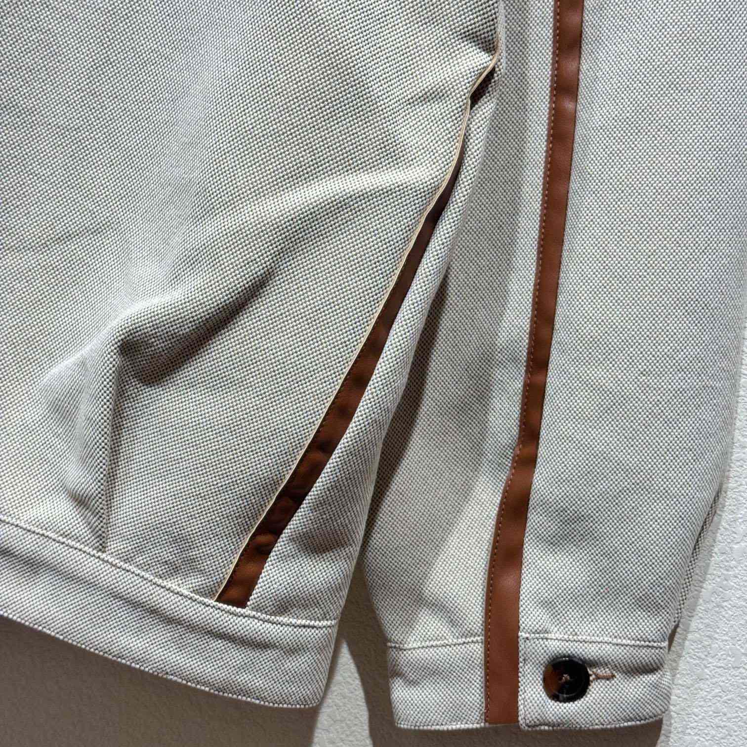 Miu Miu Jacquard Canvas Blouson Jacket - 
