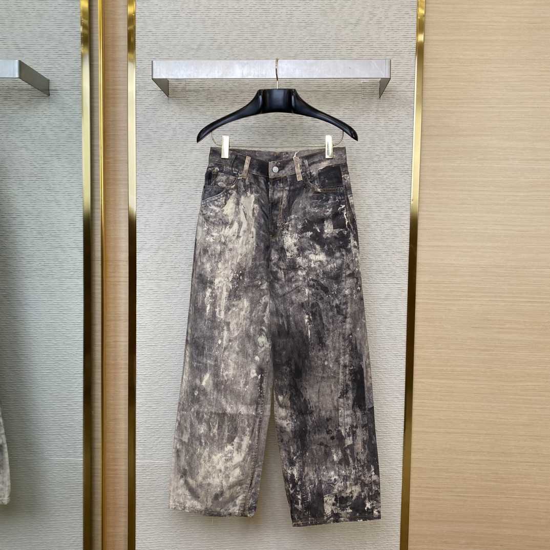 Acne Studios Paint Splatter Denim - PerfectKickZ