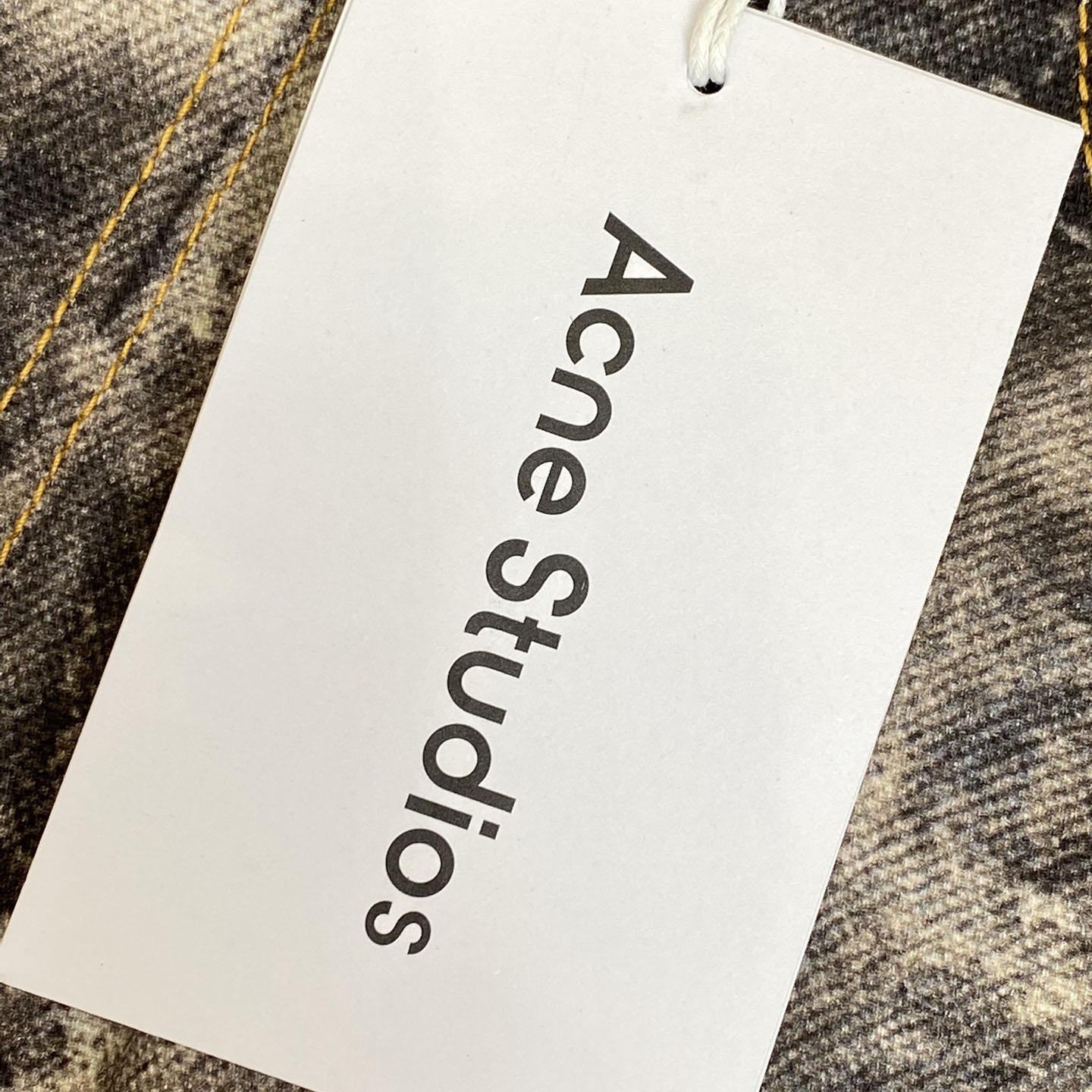 Acne Studios Paint Splatter Denim - PerfectKickZ