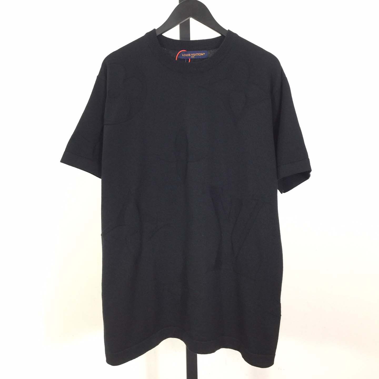Louis Vuitton Monogram Short-Sleeved Cotton Crewneck   1AFYEY - PerfectKickZ