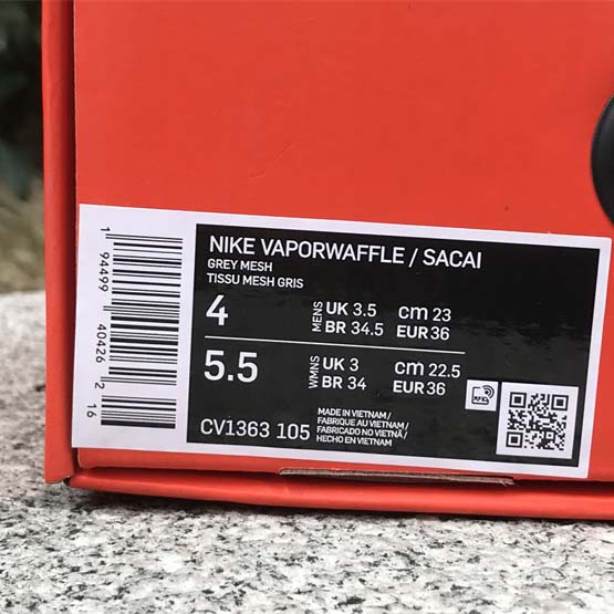 Sacai x Nike Vapor Waffle Sneaker     CV1363-105 - PerfectKickZ