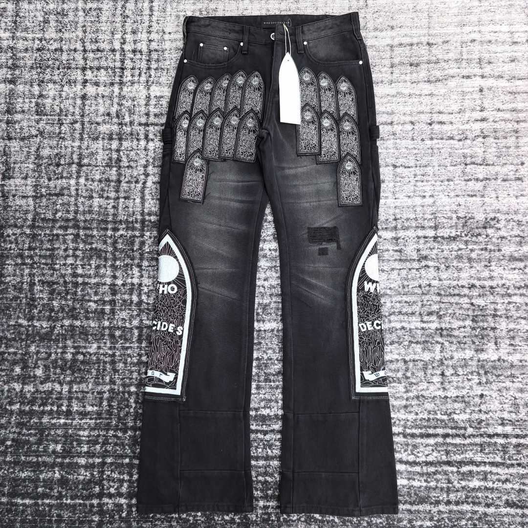 Who Decides War Techno Denim Jeans   HM689 - PerfectKickZ