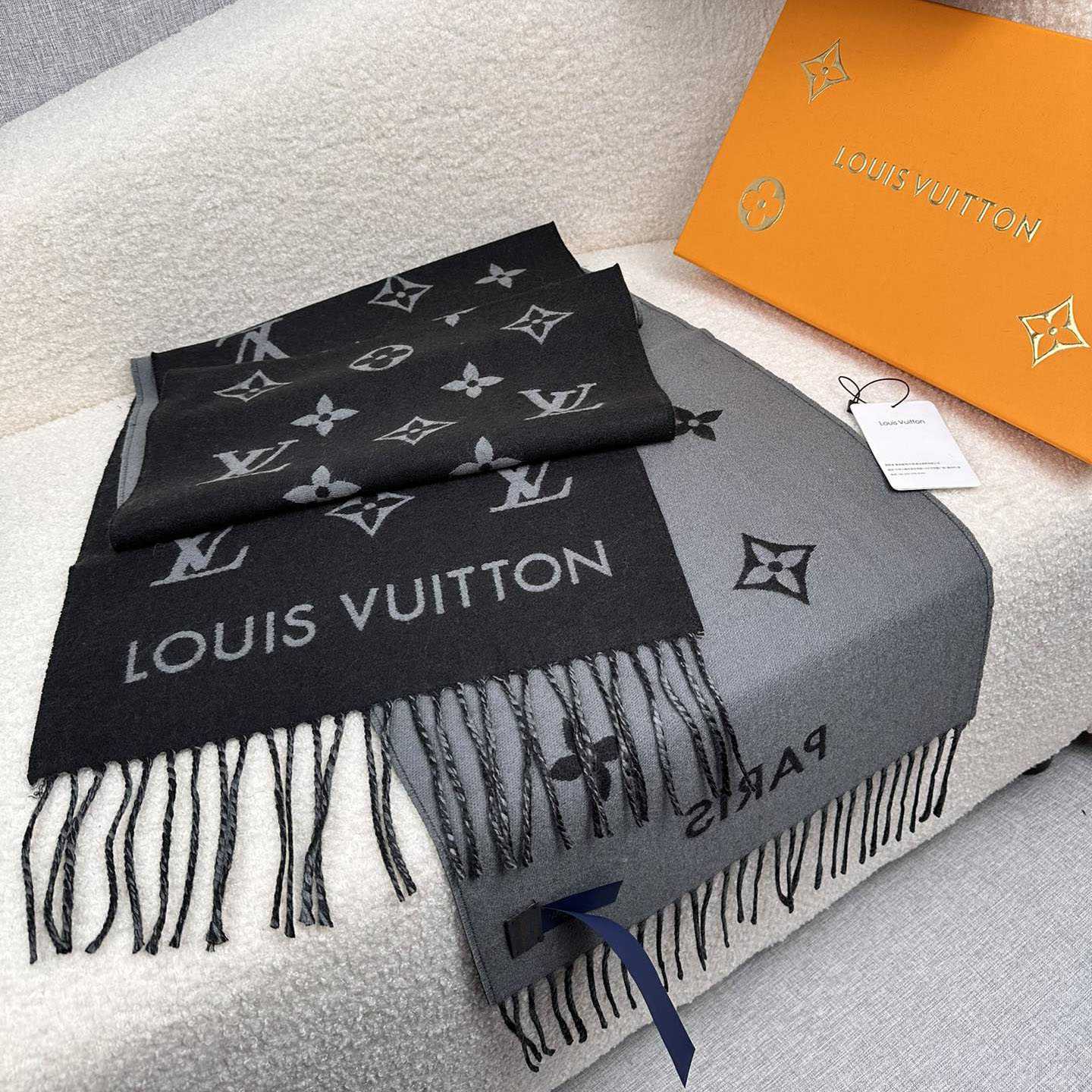 Louis Vuitton All About Monogram Scarf  M79225 - PerfectKickZ