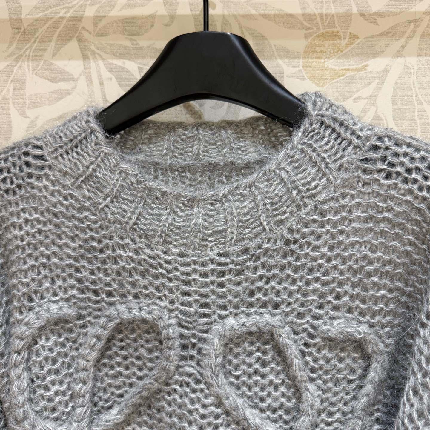 Loewe Anagram Sweater In Mohair - PerfectKickZ