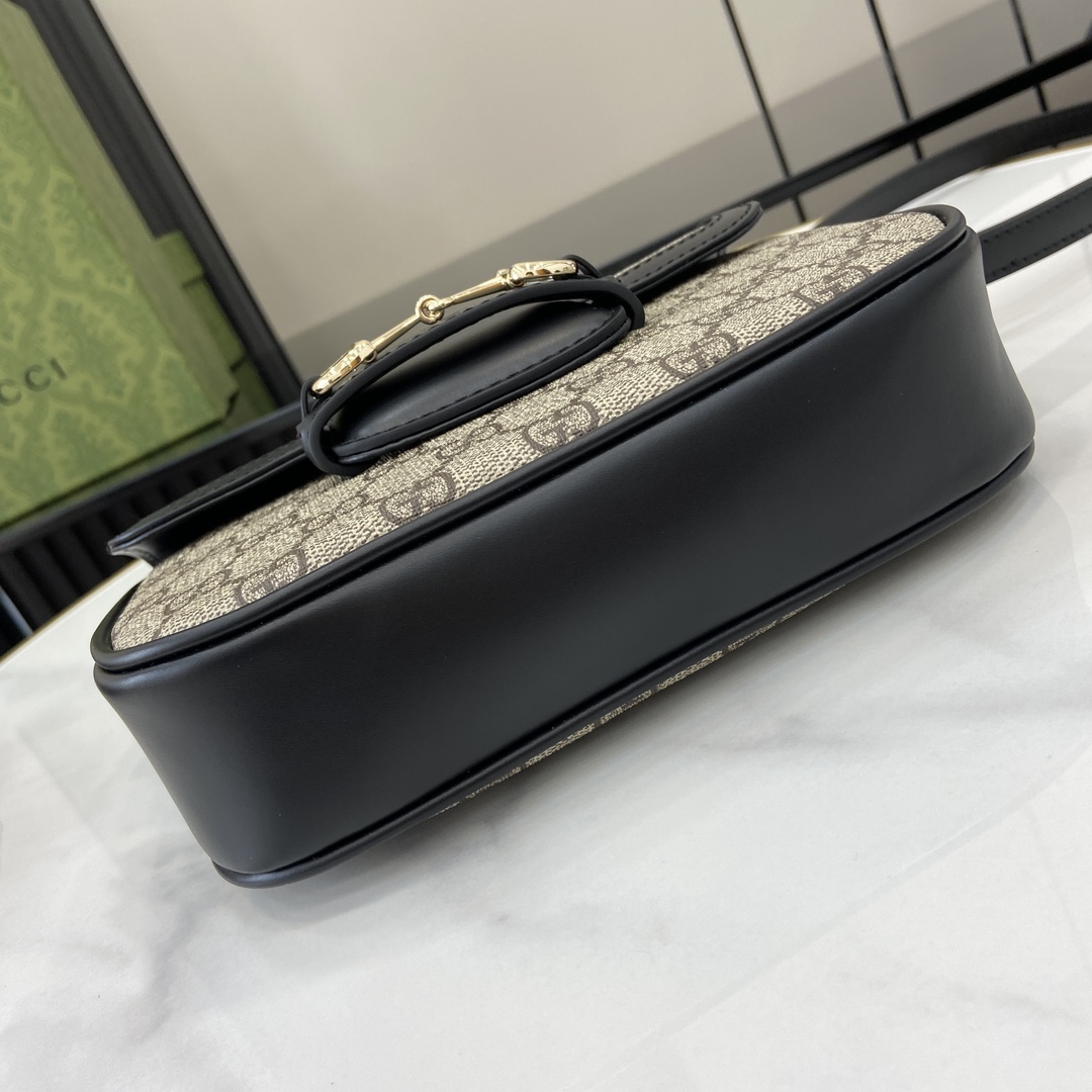Gucci Horsebit 1955 Soft Mini Shoulder Bag - PerfectKickZ