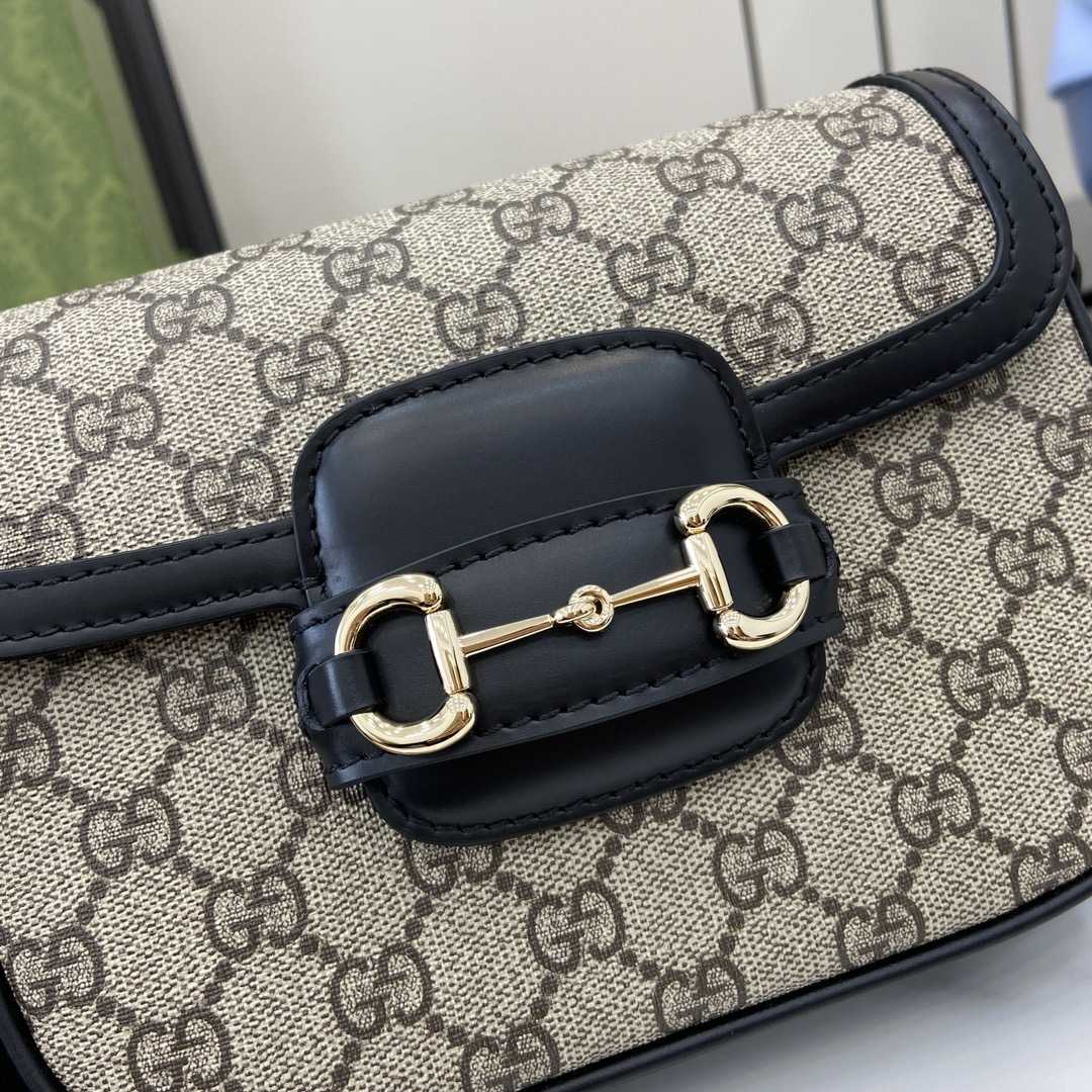 Gucci Horsebit 1955 Soft Mini Shoulder Bag - PerfectKickZ
