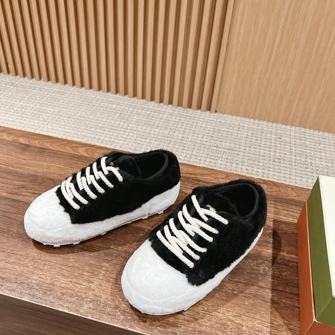 Marni Black Teddy Tennis Sneaker - PerfectKickZ