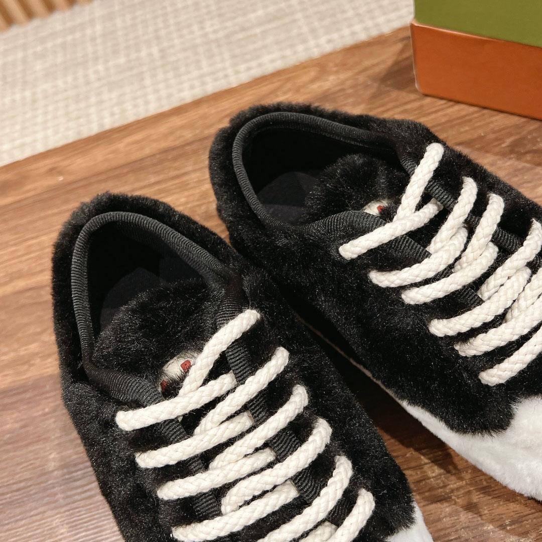 Marni Black Teddy Tennis Sneaker - PerfectKickZ