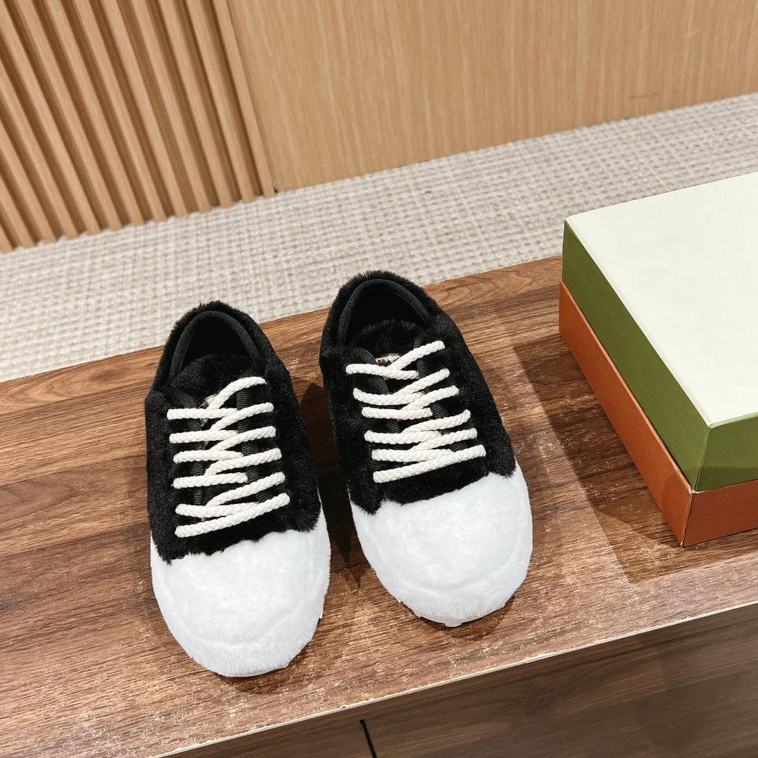 Marni Black Teddy Tennis Sneaker - PerfectKickZ