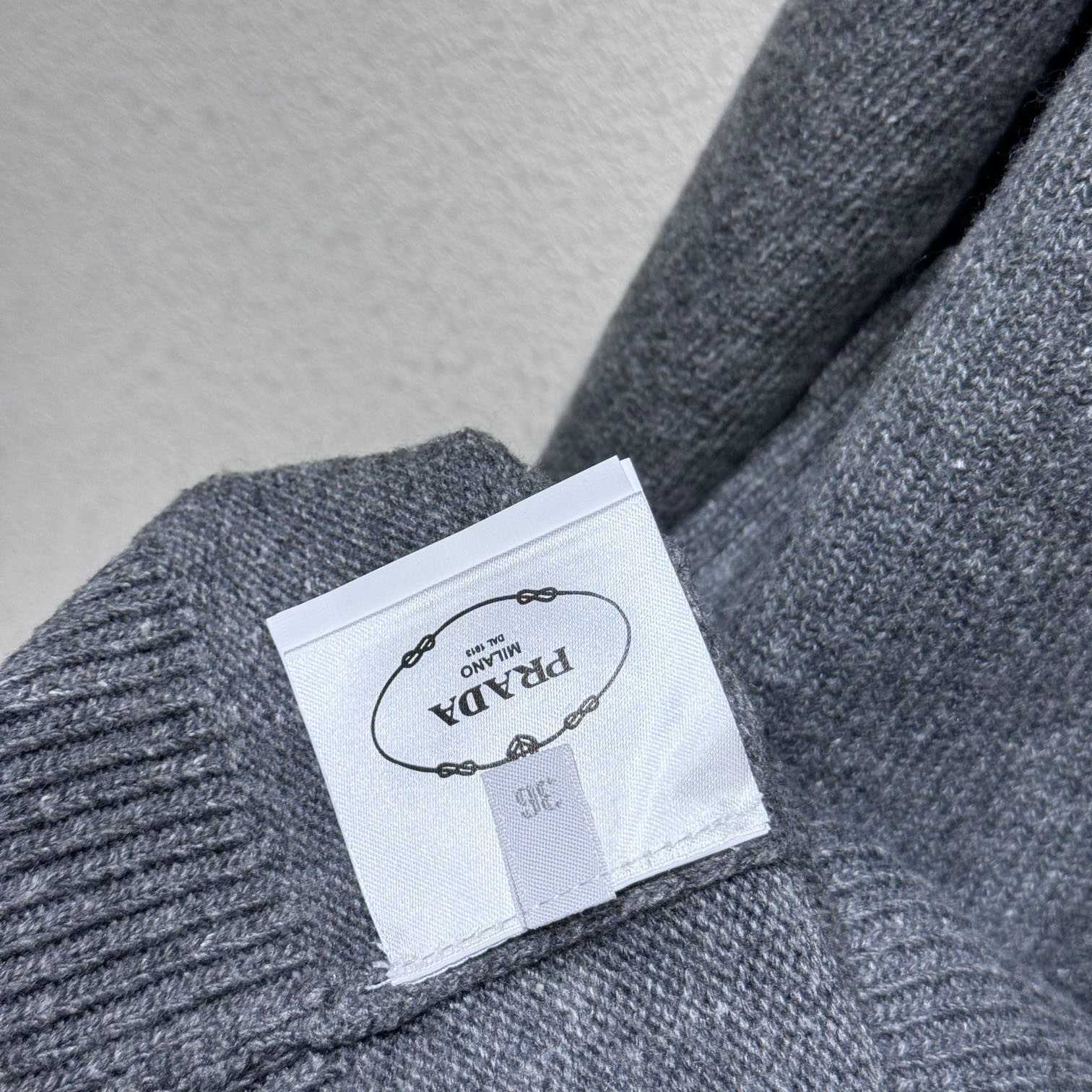 Prada Logo-embroidered Cashmere Cardigan - PerfectKickZ