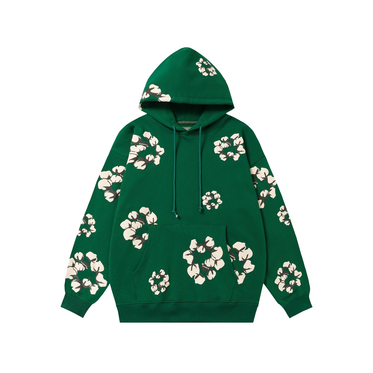 Denim Tears Cactus Tears Wreath Hoodie Green - PerfectKickZ