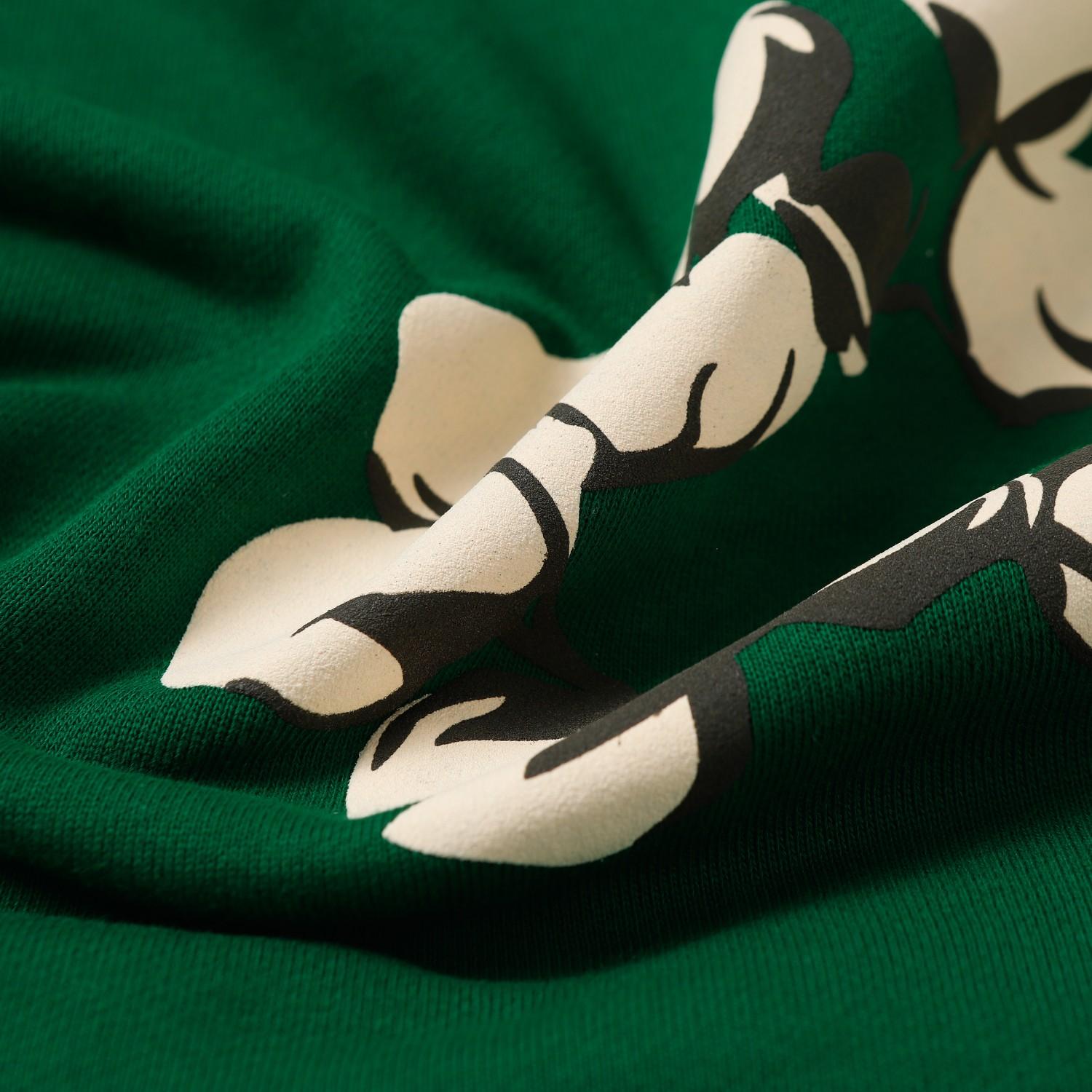 Denim Tears Cactus Tears Wreath Hoodie Green - PerfectKickZ