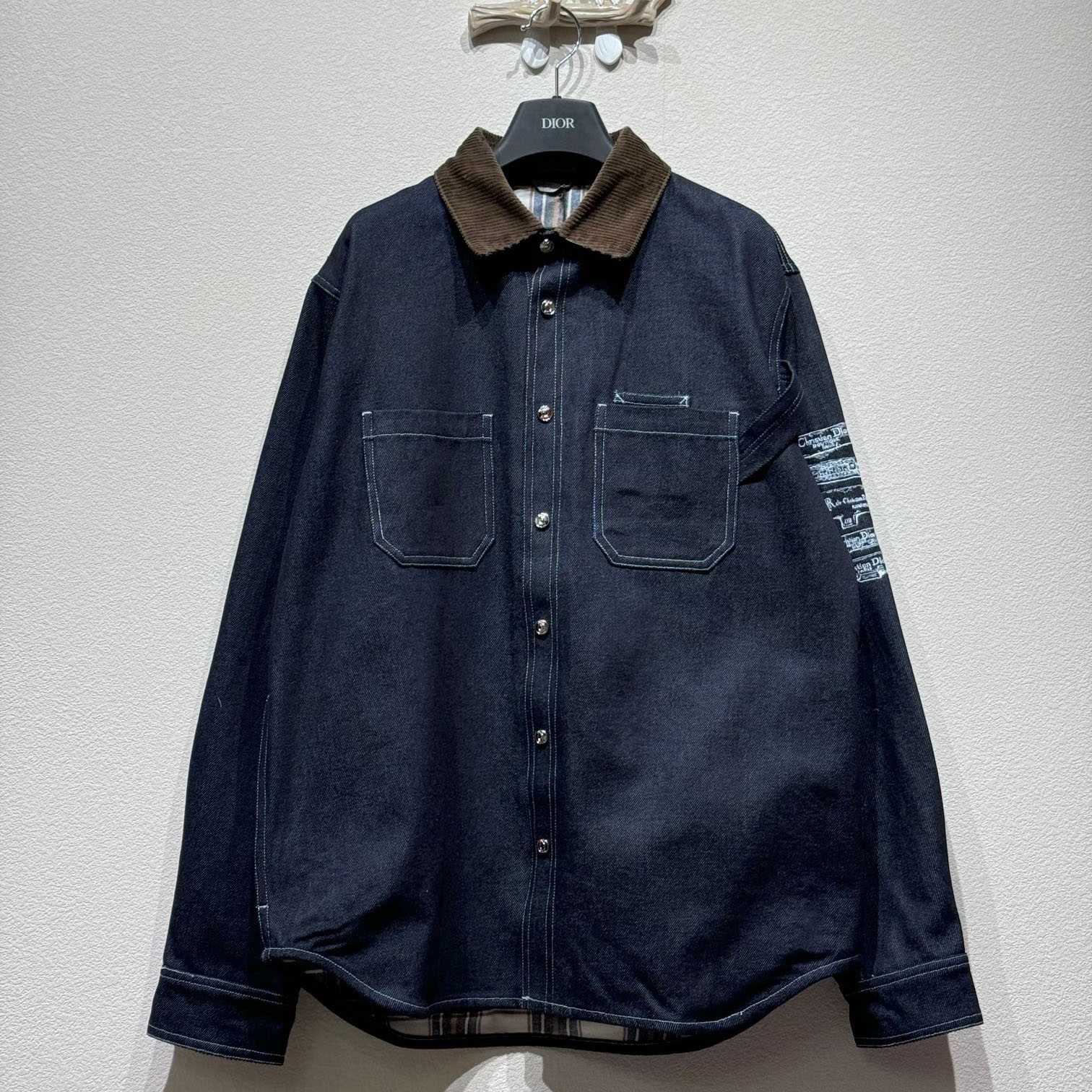 Dior Denim Shirt  - PerfectKickZ