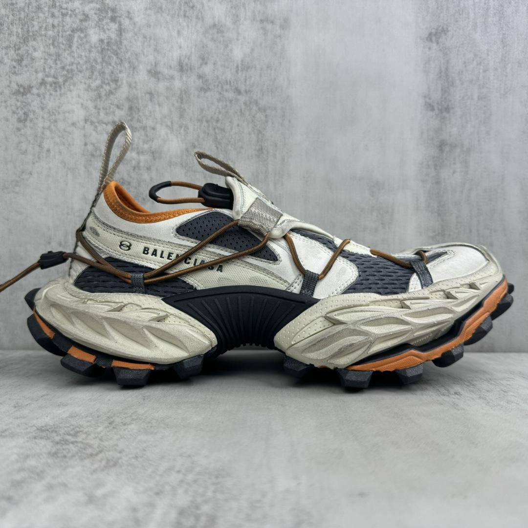 Balenciaga Hike Sneaker In Beige And Orange - PerfectKickZ